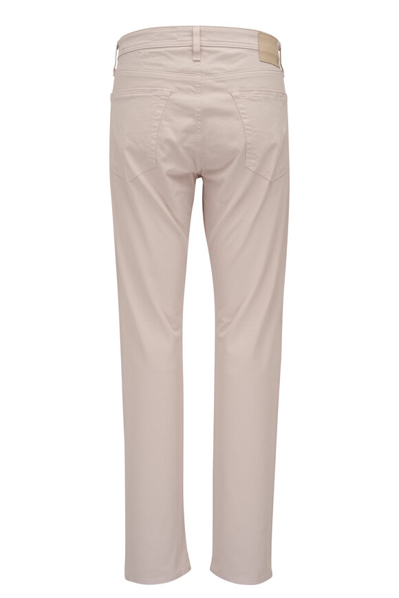 AG - Tellis Pebble Creek Off White Twill Cotton Pant