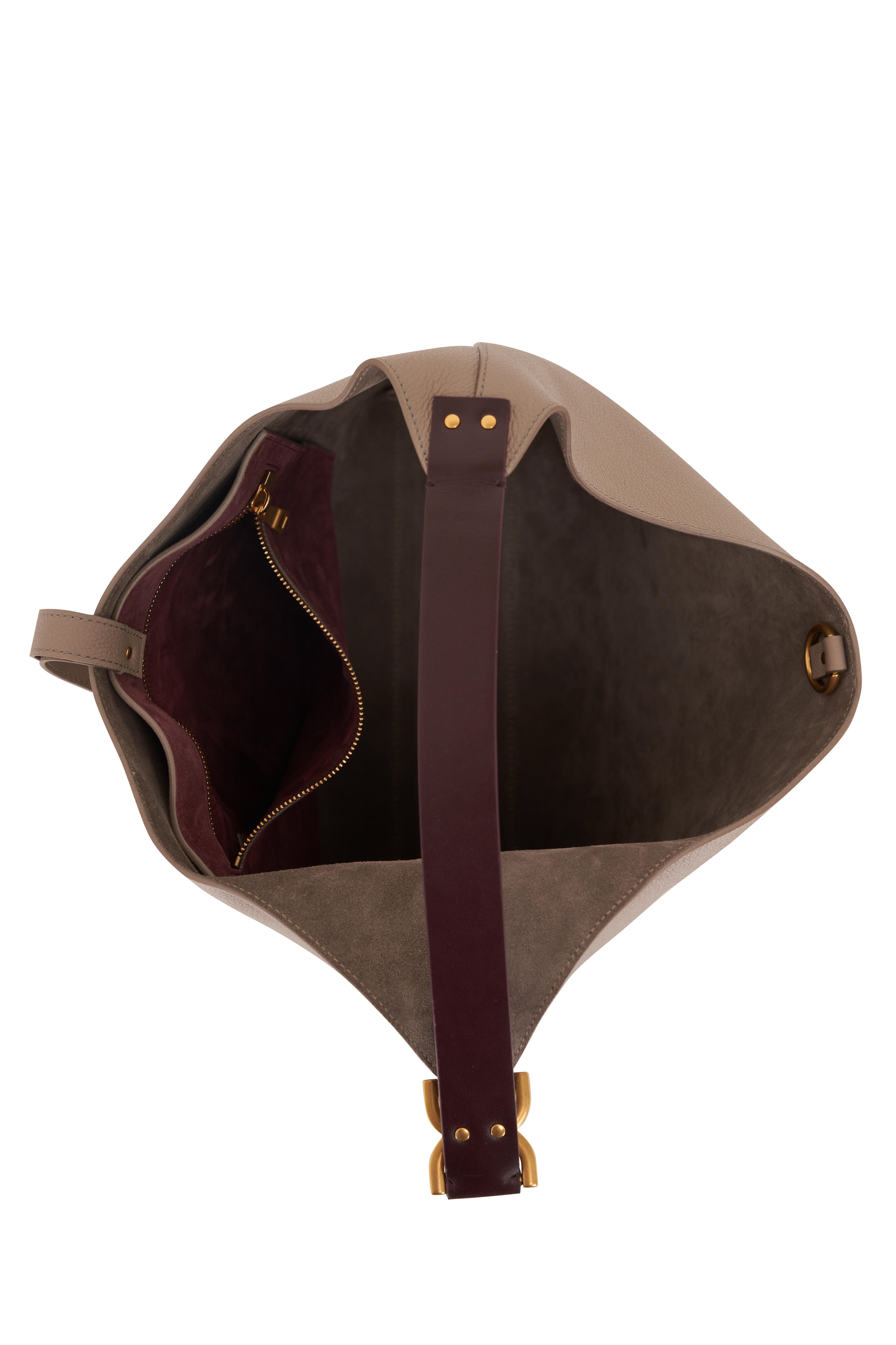 Chloé - Marcie Motty Gray Hobo Bag