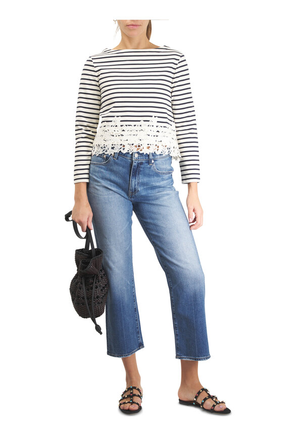 AG Brinley Crop 17 Years Mystery Straight Jean - view 2