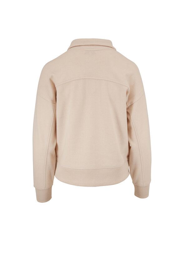 Vince - Cozy Oyster Half-Zip Pullover