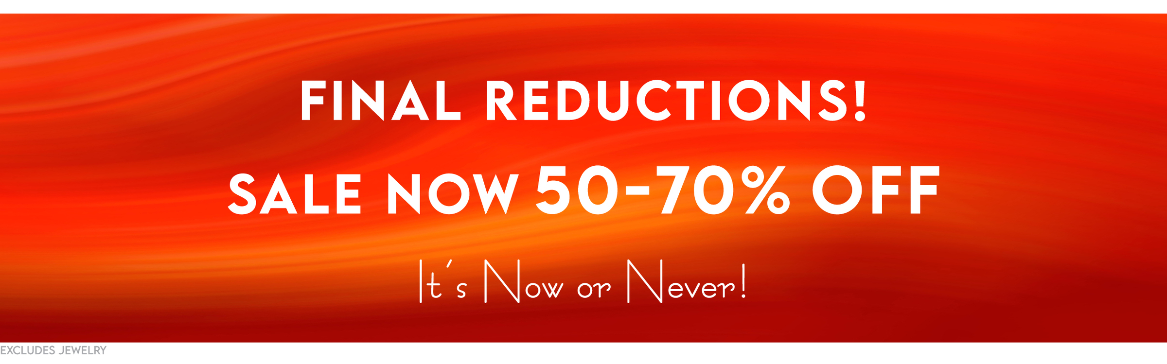 Mens and Womens Fall Sale is On