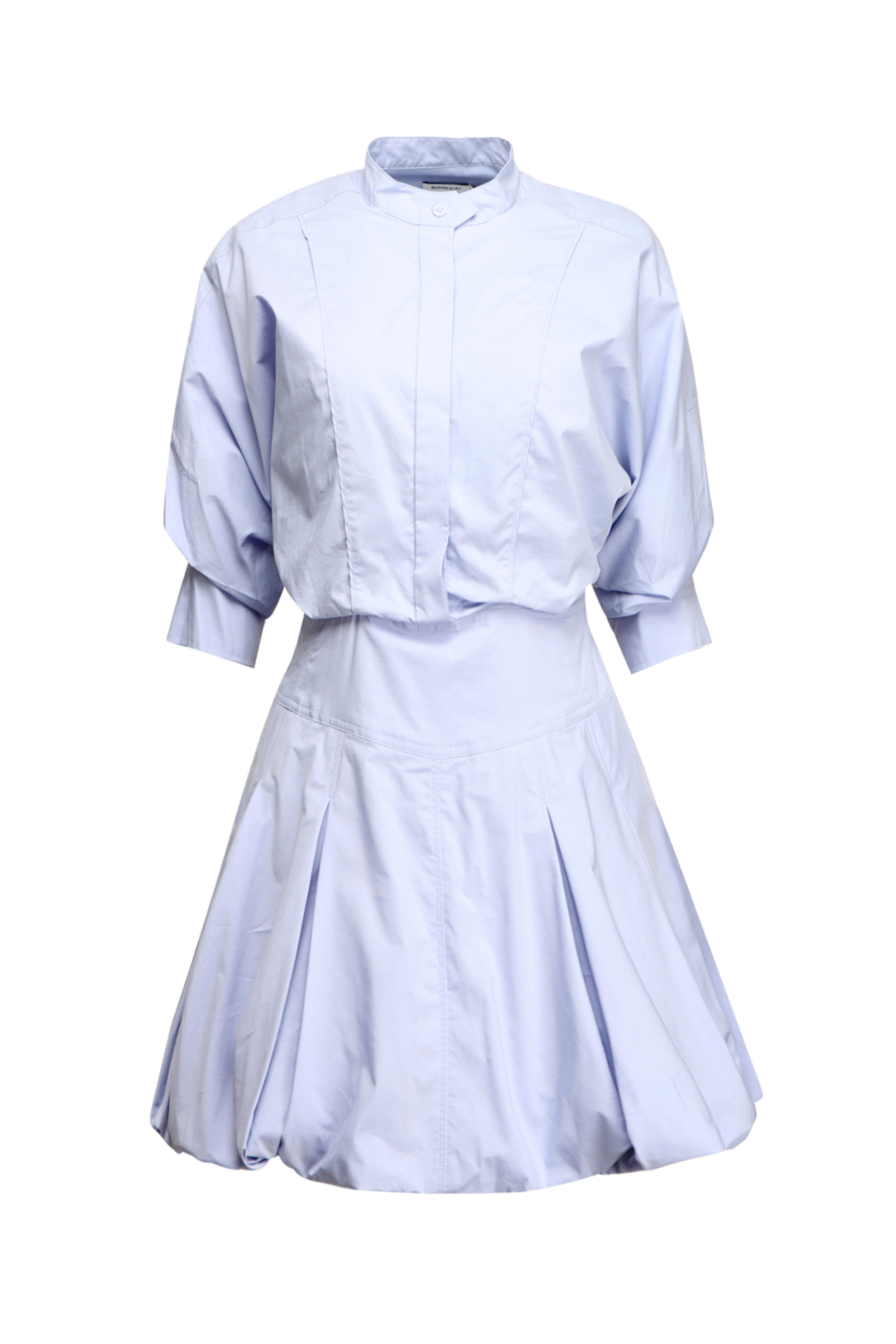 Simkhai - Effie French Blue Bubble Mini Dress