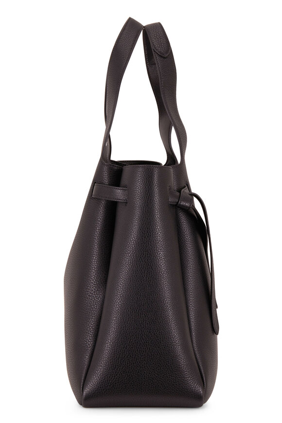 Prada - Daino Black Leather Soft Hobo