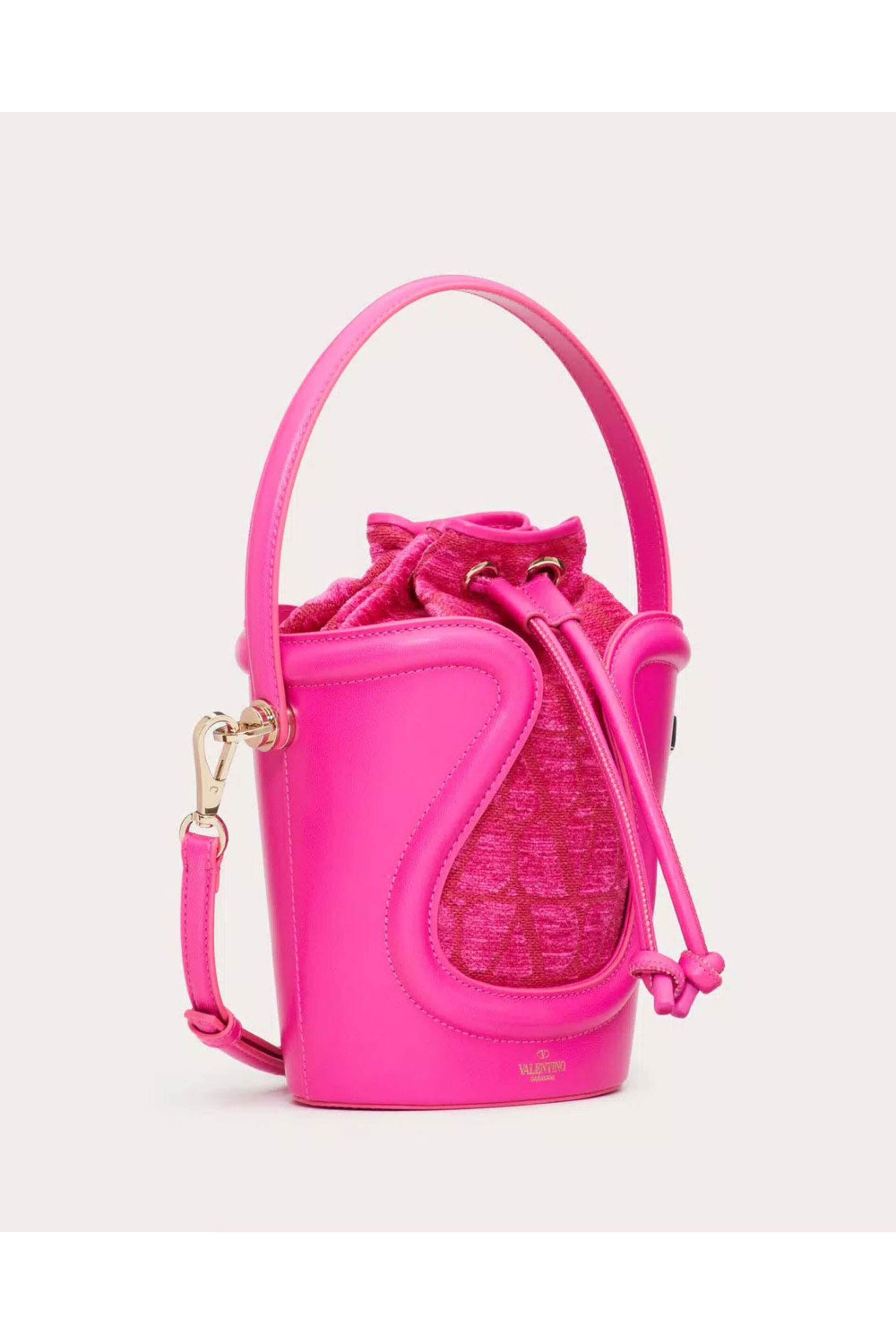 Valentino Garavani - La Cinquieme Toile Iconographe Bucket Bag in Pink