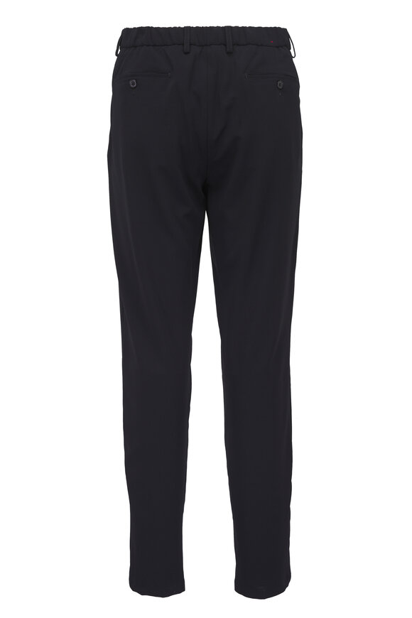 Marco Pescarolo Evo Dark Navy Wool Crepe Dress Pant - view 3