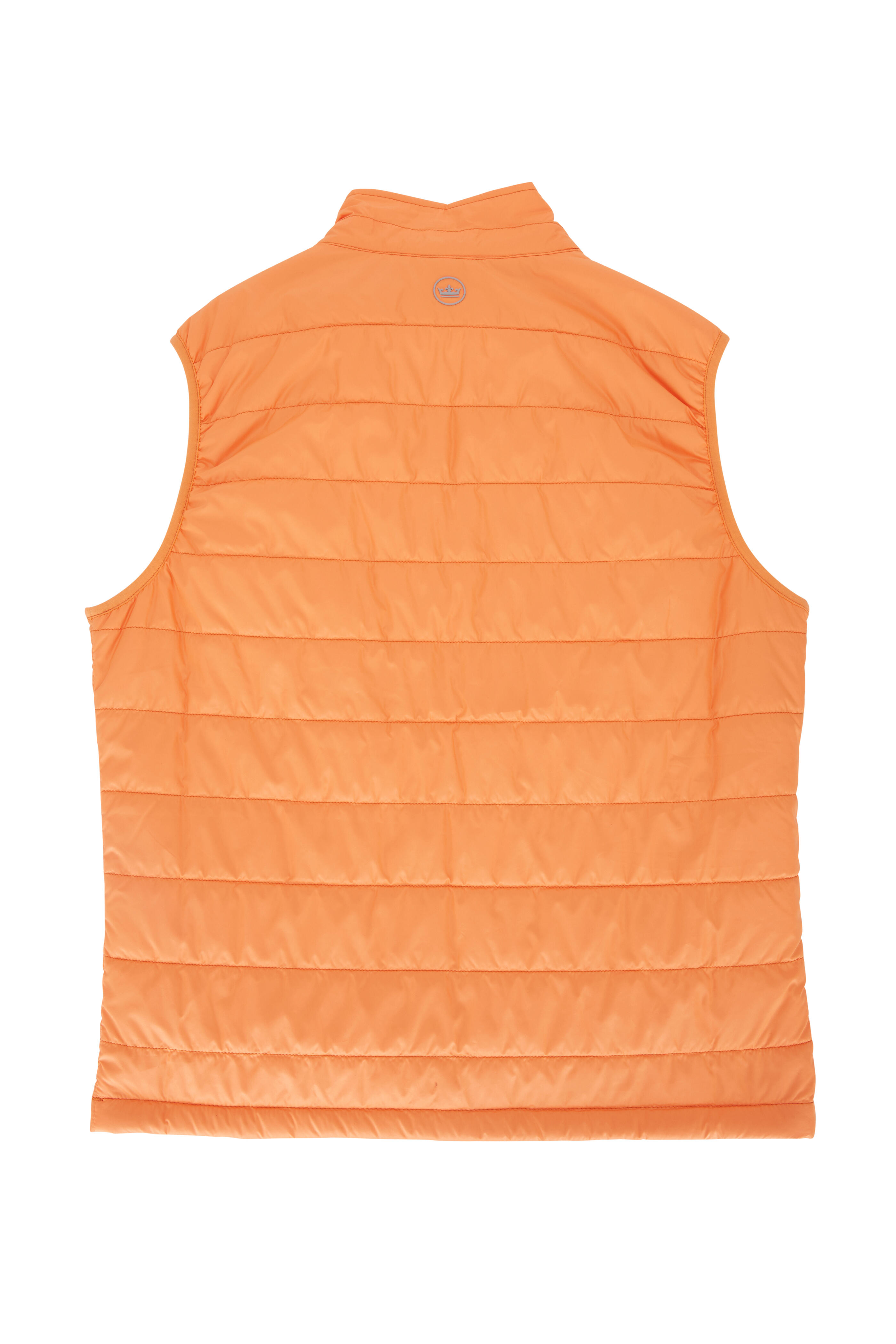 PWA two-face quilted vest オレンジベージュ PWA “ TWO FACE QUILTED VEST “ - CINNAMON ORANGE | Pay ID