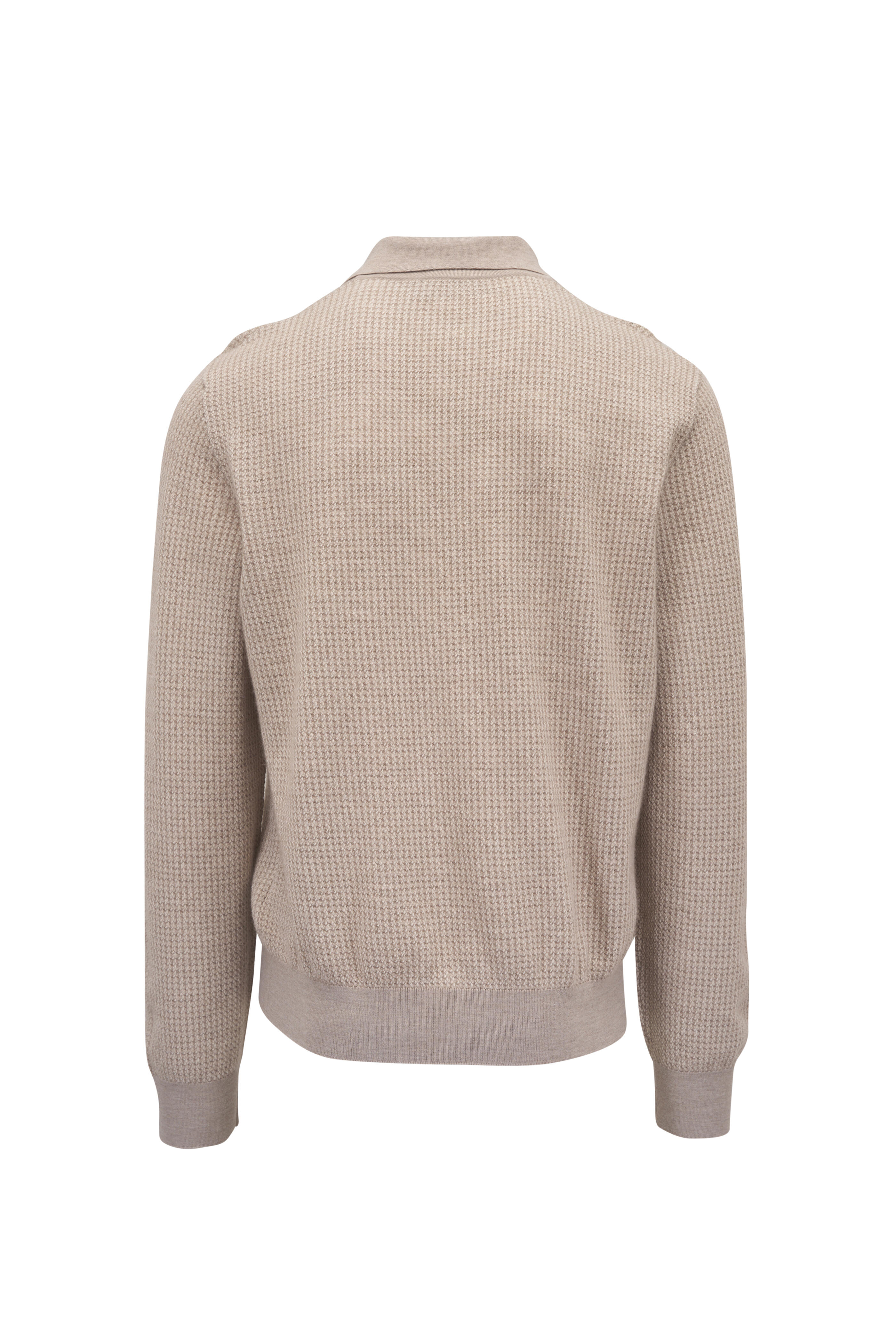 Ralph Lauren Purple Label - Light Brown Cashmere Pullover Sweater