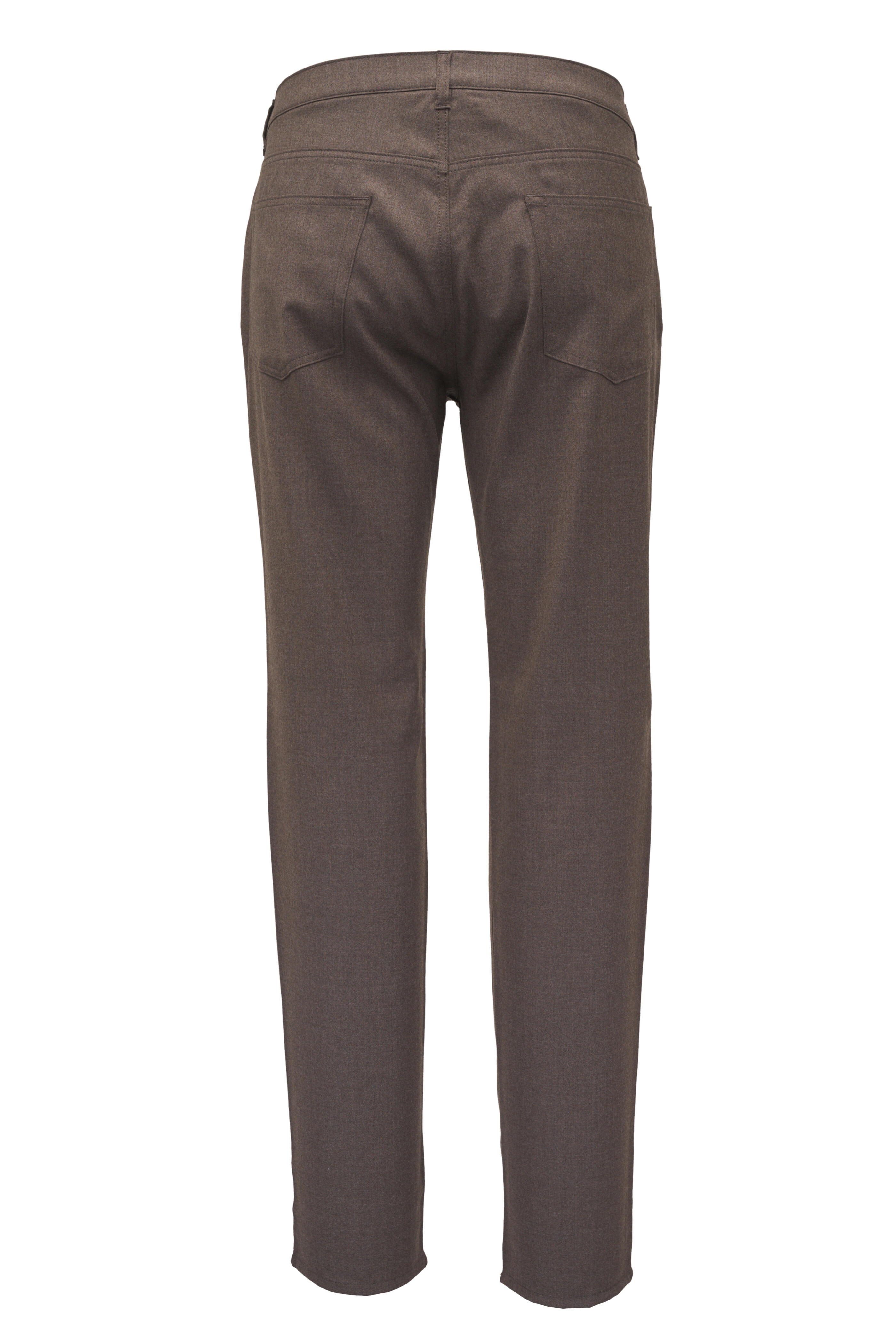 Maurizio Baldassari - Brown Wool Five Pocket Pant