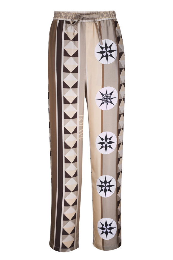 【Gabriela Hearst】 Isabel mid-riseスリムバージンウールパン Rhein Pant in Black Wool Silk Cady – Gabriela Hearst