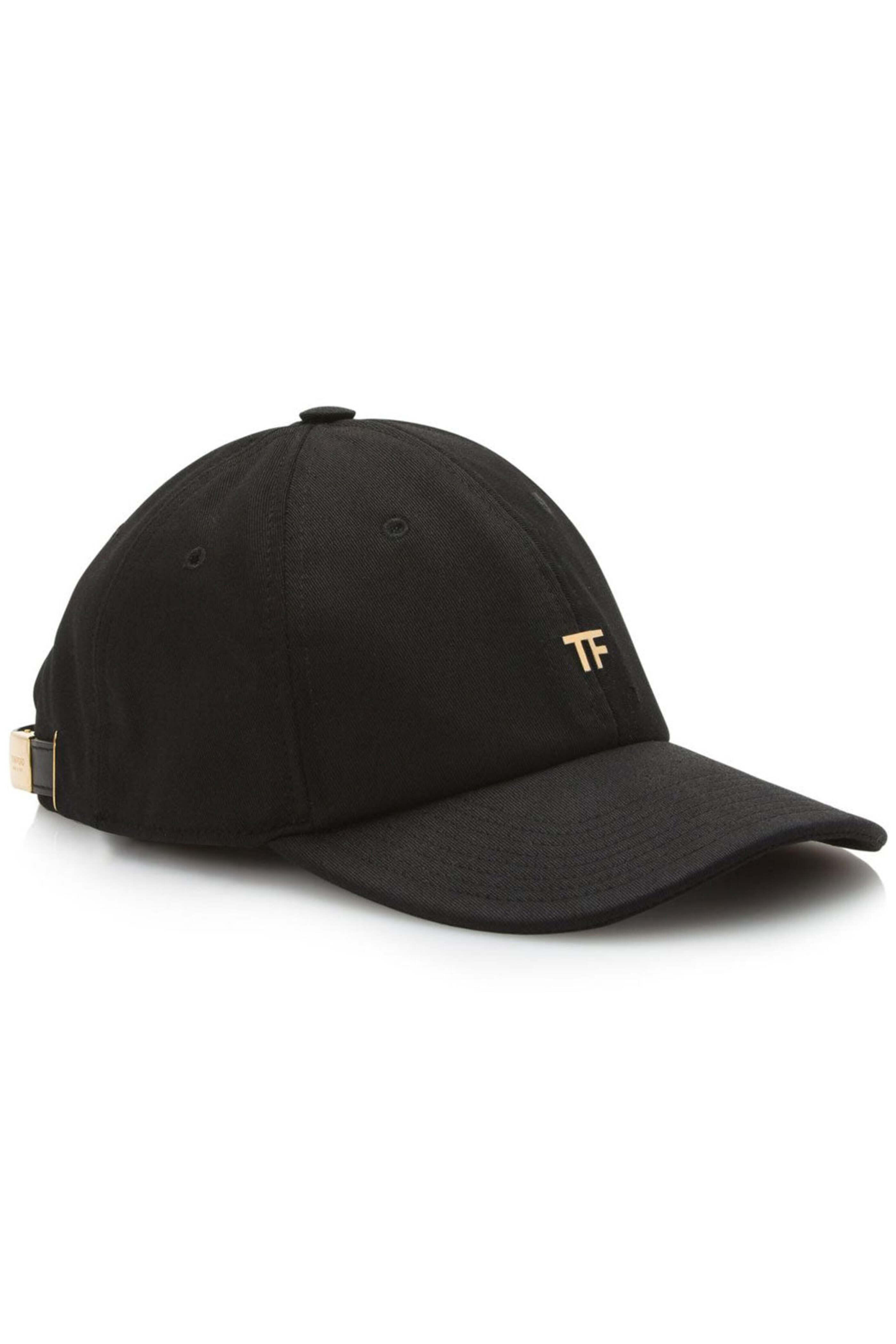 【関税込み】TOM FORD Hats TOM FORD Smooth Leather Cap in Black | FWRD