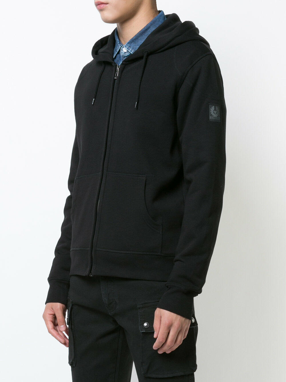 Belstaff black online hoodie