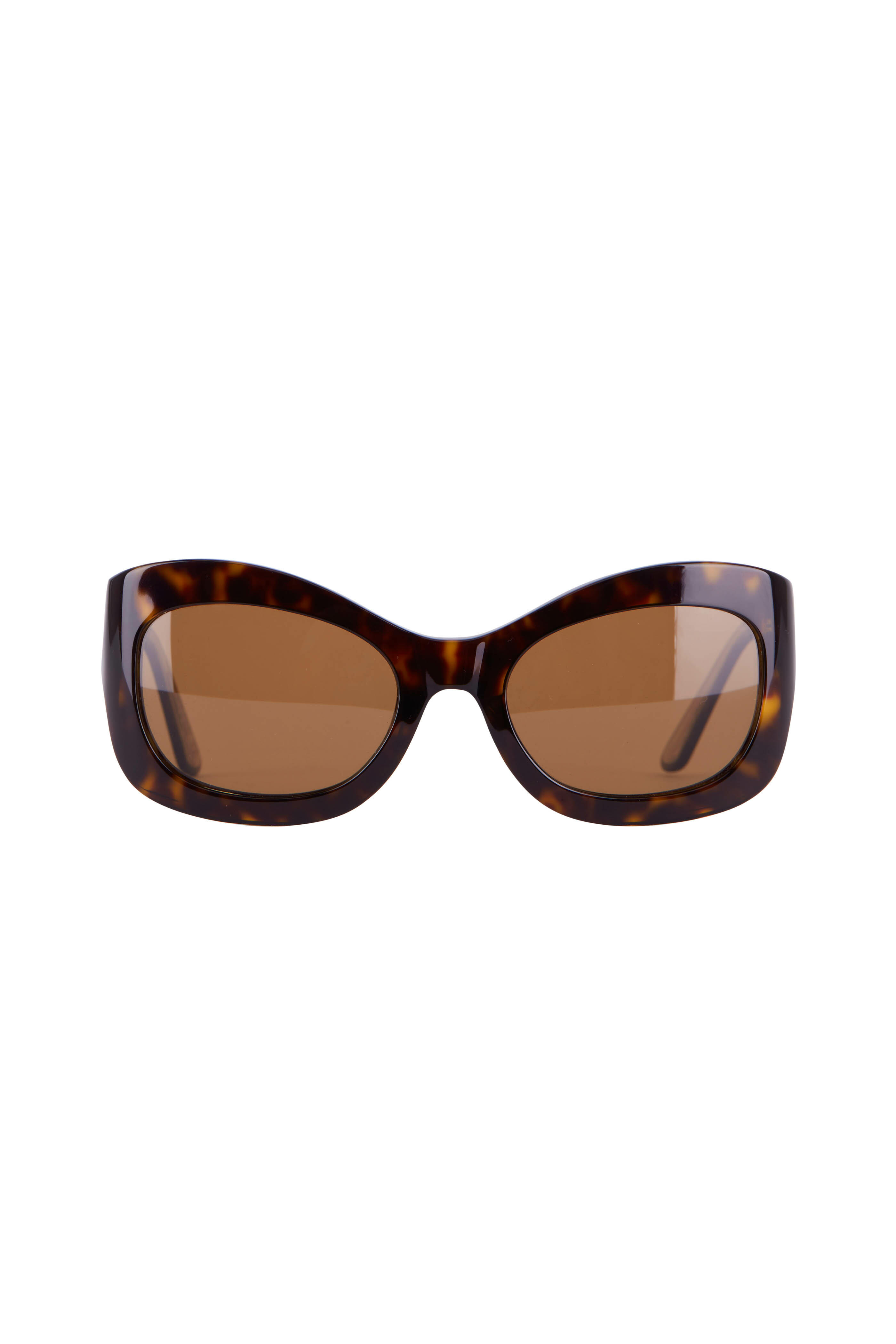 OP THE ROW EDINA BR カラーブラウン Oliver Peoples - The Row Edina Brown Polarized Sunglasses
