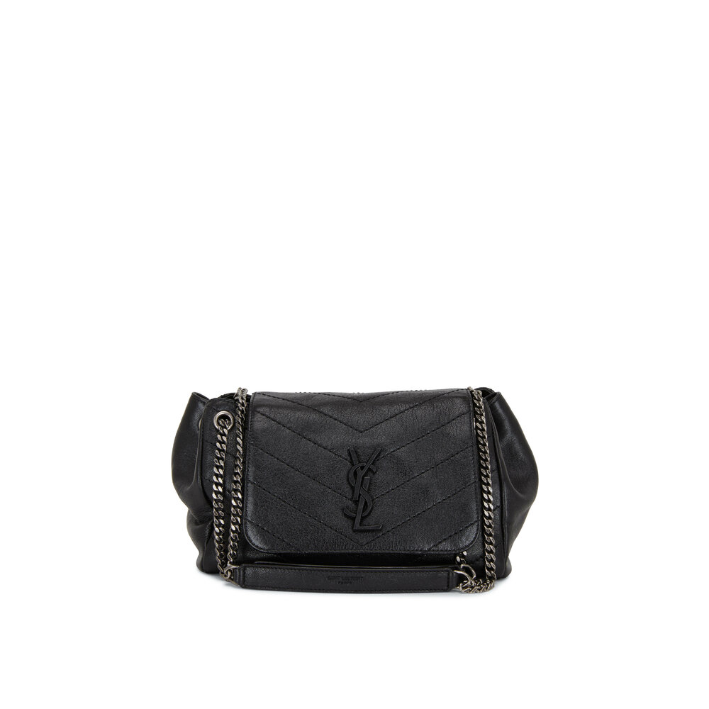 【SAINT LAURENT】Nolitaマトラッセレザー ミニショルダーバッグ SAINT LAURENT】Nolitaマトラッセレザー ミニショルダーバッグ