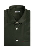 Loro Piana - Green Silk & Cotton T-Shirt | Mitchell Stores