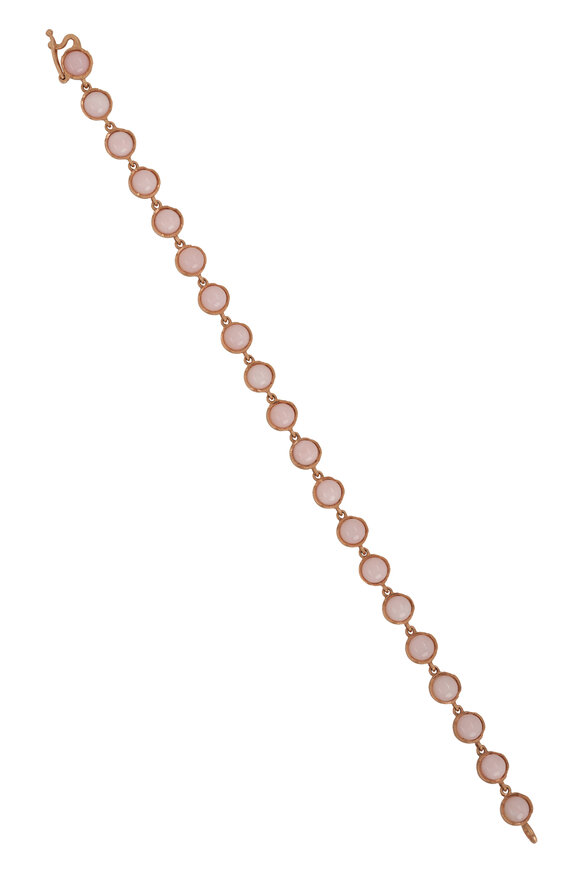 Irene Neuwirth Rose Gold Pink Opal Bracelet