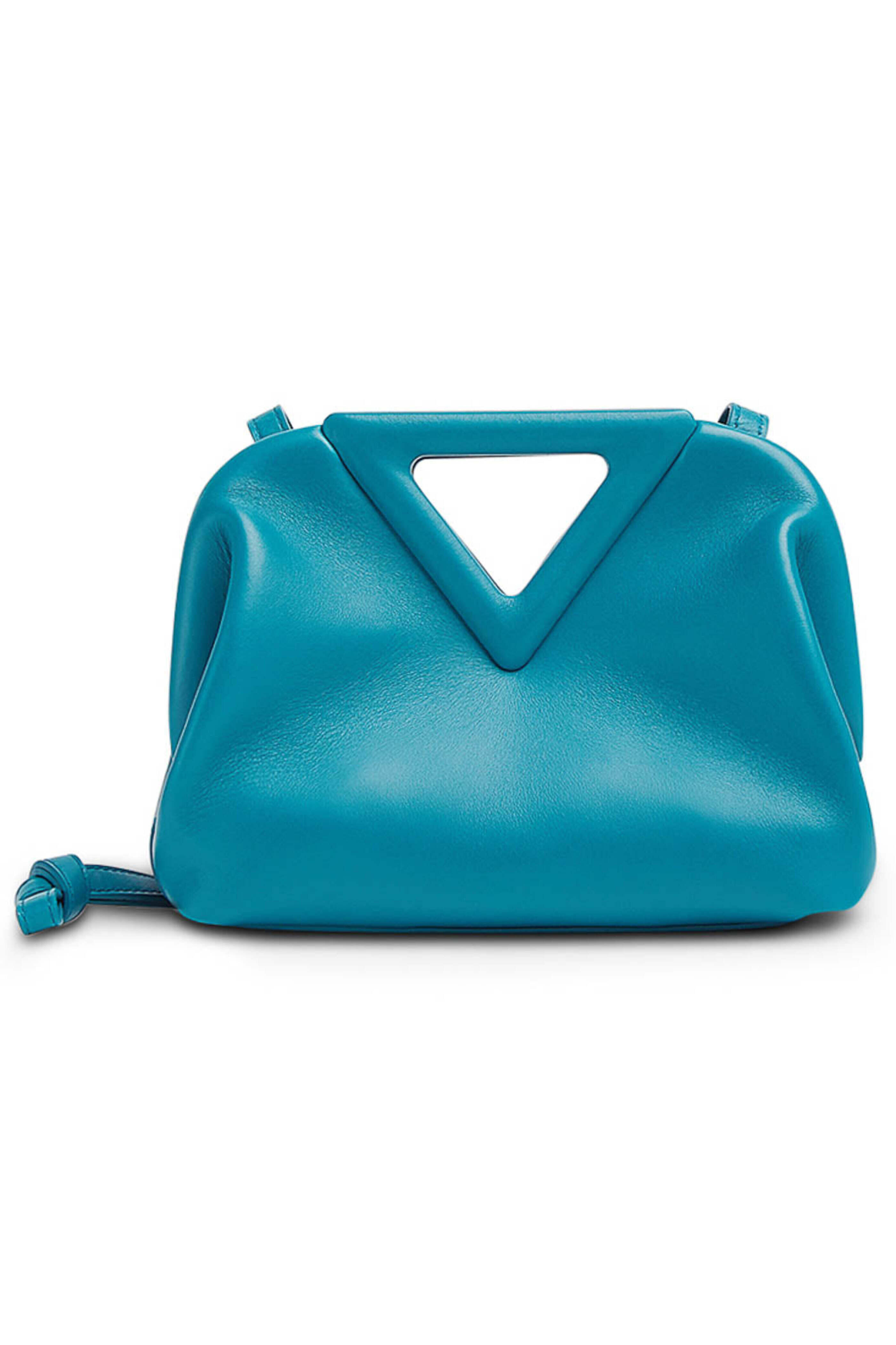 Bottega Veneta - Small Point Top Handle Bag in Mallard