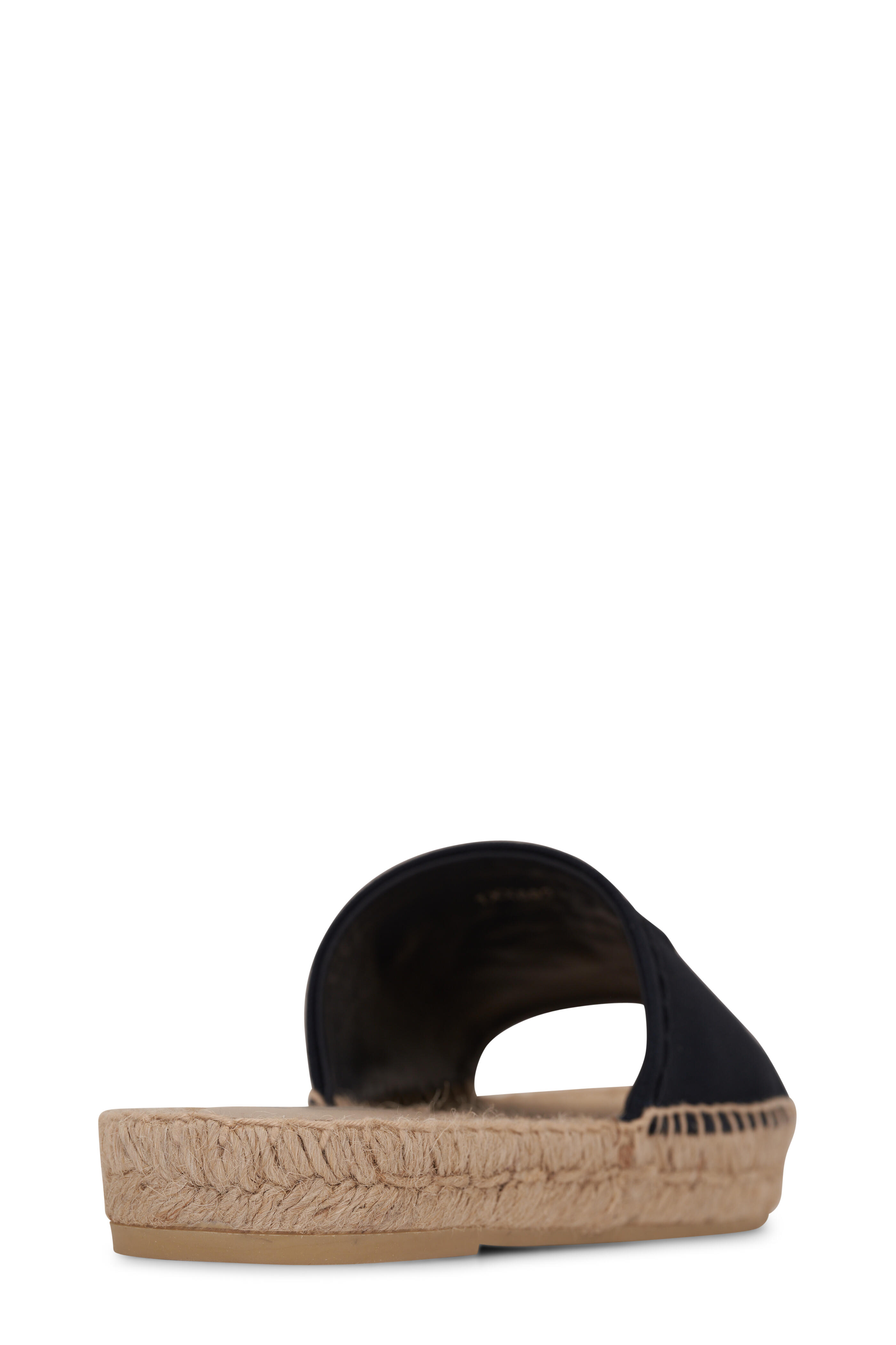 Prada - Baltico Navy Canvas Espadrille Sandal | Mitchell Stores