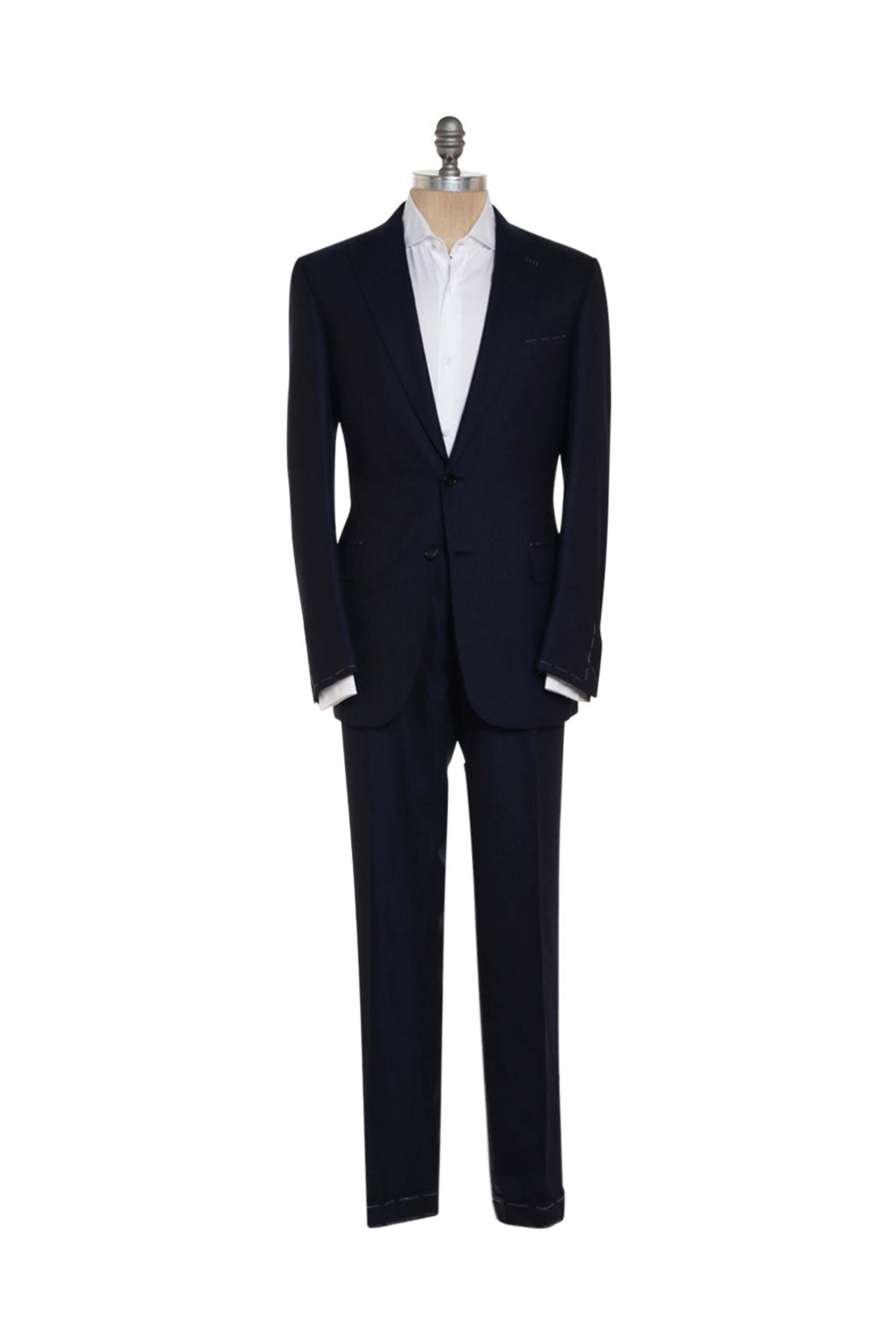 Brioni - Royal Blue Wool Brunico Suit | Mitchell Stores