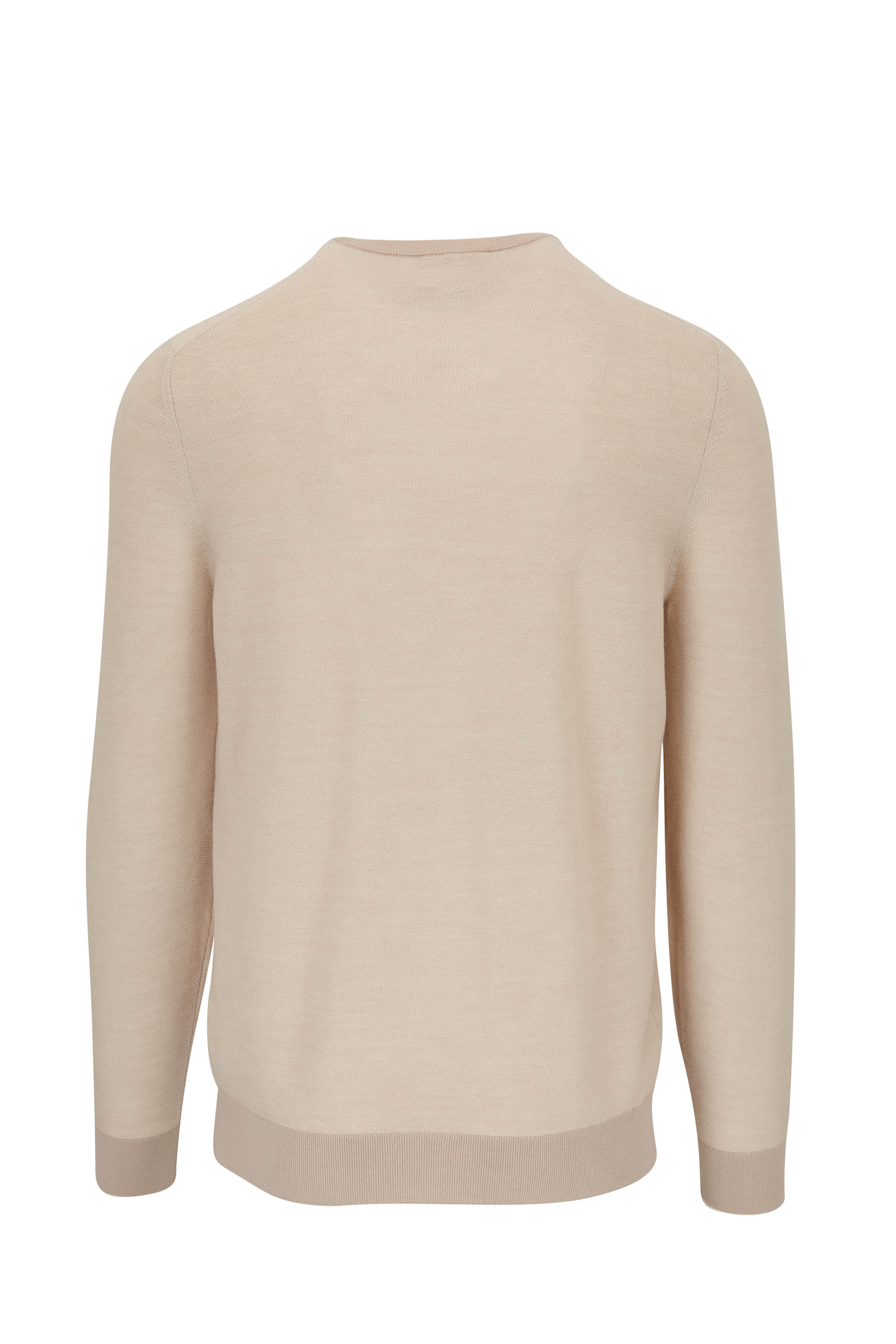 Loro Piana - Falkville Oat Wool & Cashmere Sweater - view 2