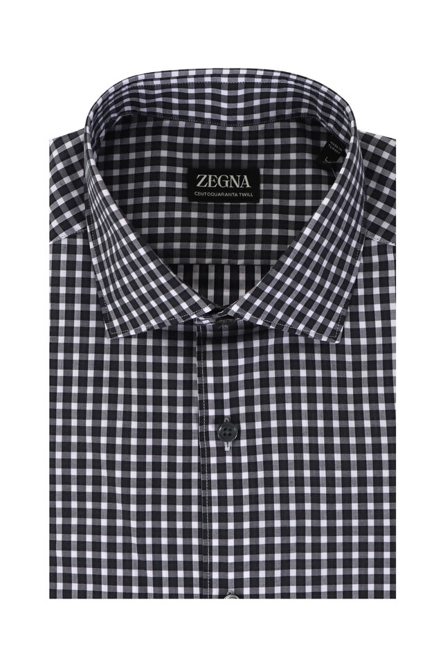 maison mill OPEN COLLAR SHIRTS グレーチェック maison mill OPEN COLLAR SHIRTS グレーチェック