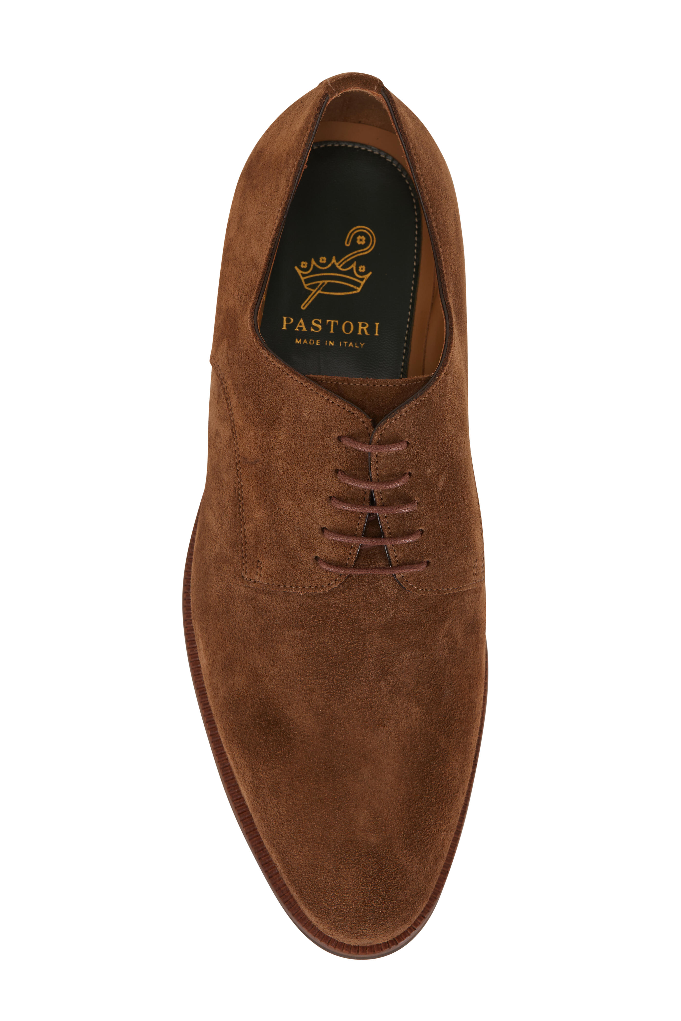 Di Bianco - Caudius Pastori Brown Suede Dress Shoe