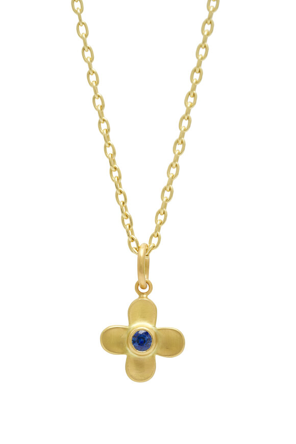 Caroline Ellen - Flower Pendant Necklace