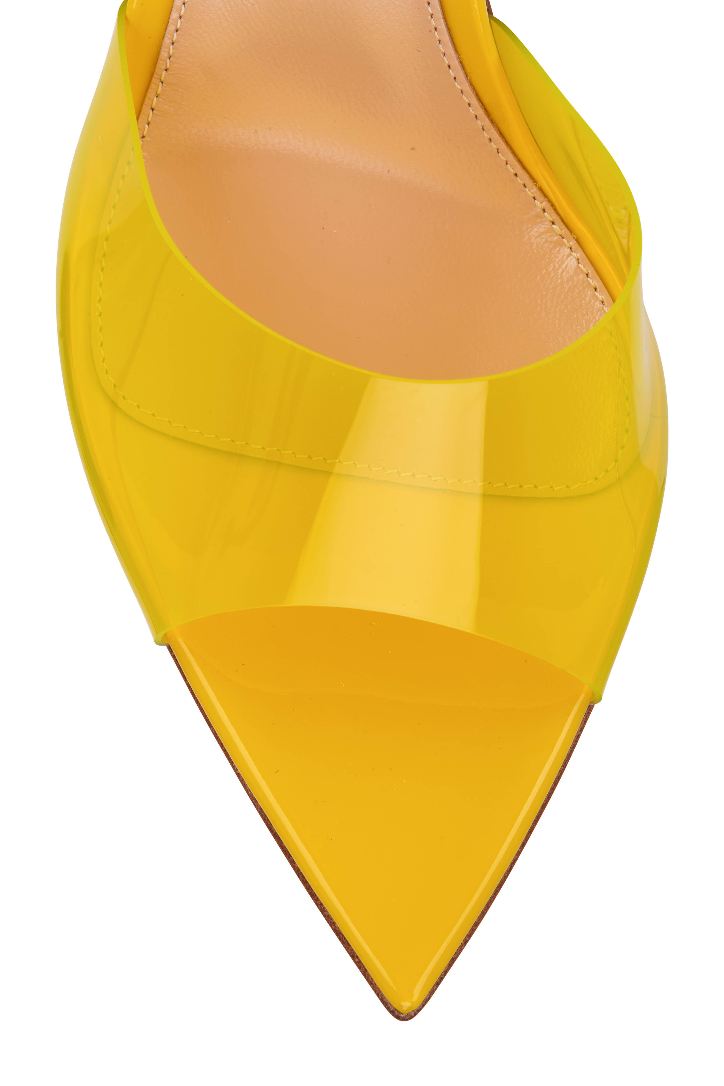 【関税込み】GIANVITO ROSSI 'Glass' sandals Gianvito Rossi - Glass Transparent Wedge Sandal, 95mm