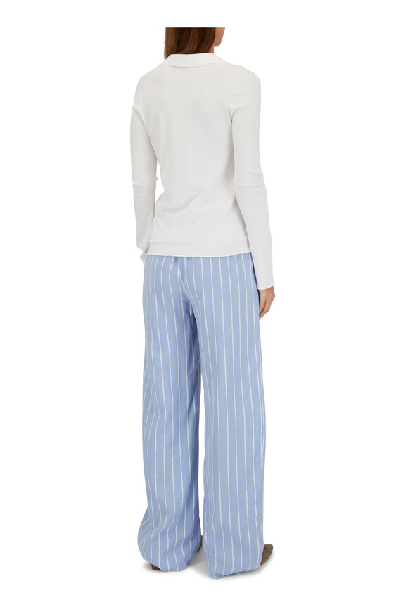 Vince - Celestine & Optic White High Waist Stripe Pant