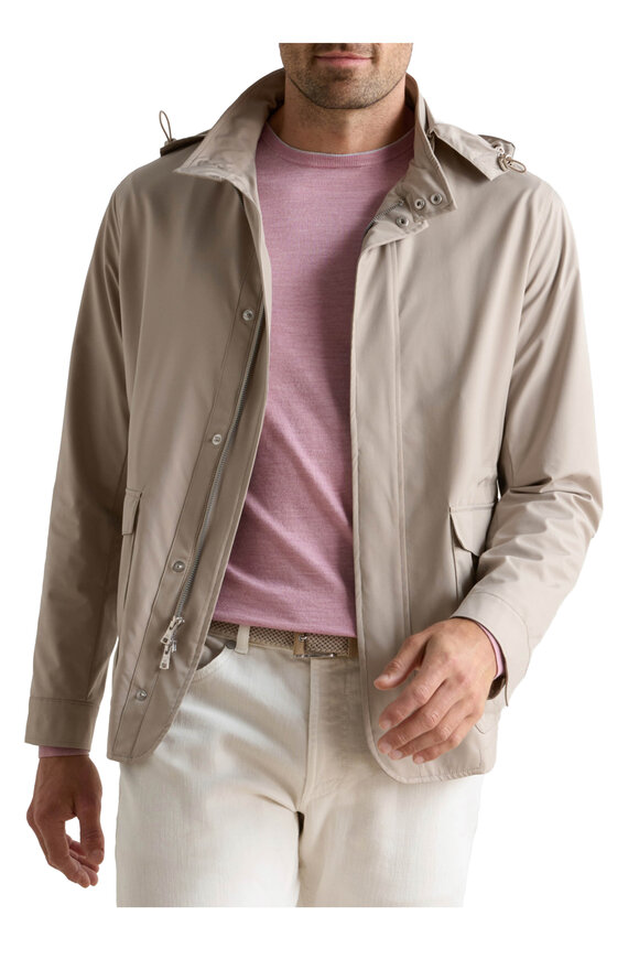 Peter Millar - Discovery Sand Field Jacket | Mitchell Stores