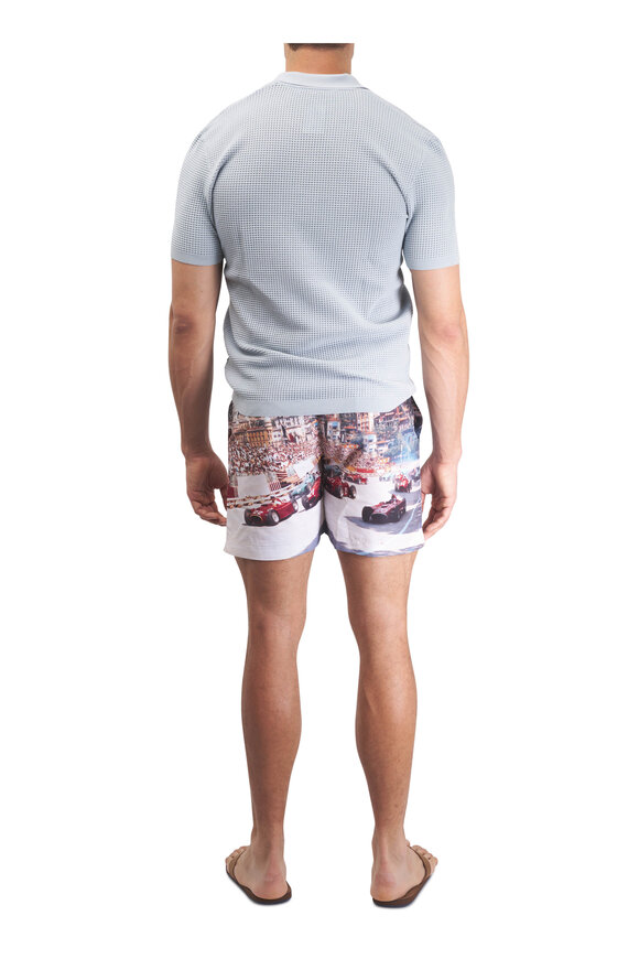 Orlebar Brown Bulldog Start Your Engines Swim Trunks - view 4