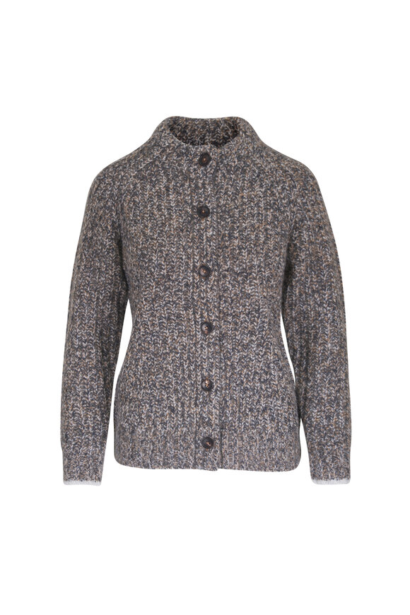 Dorothee Schumacher Luxury Love Walnut Cashmere Cardigan - view 1