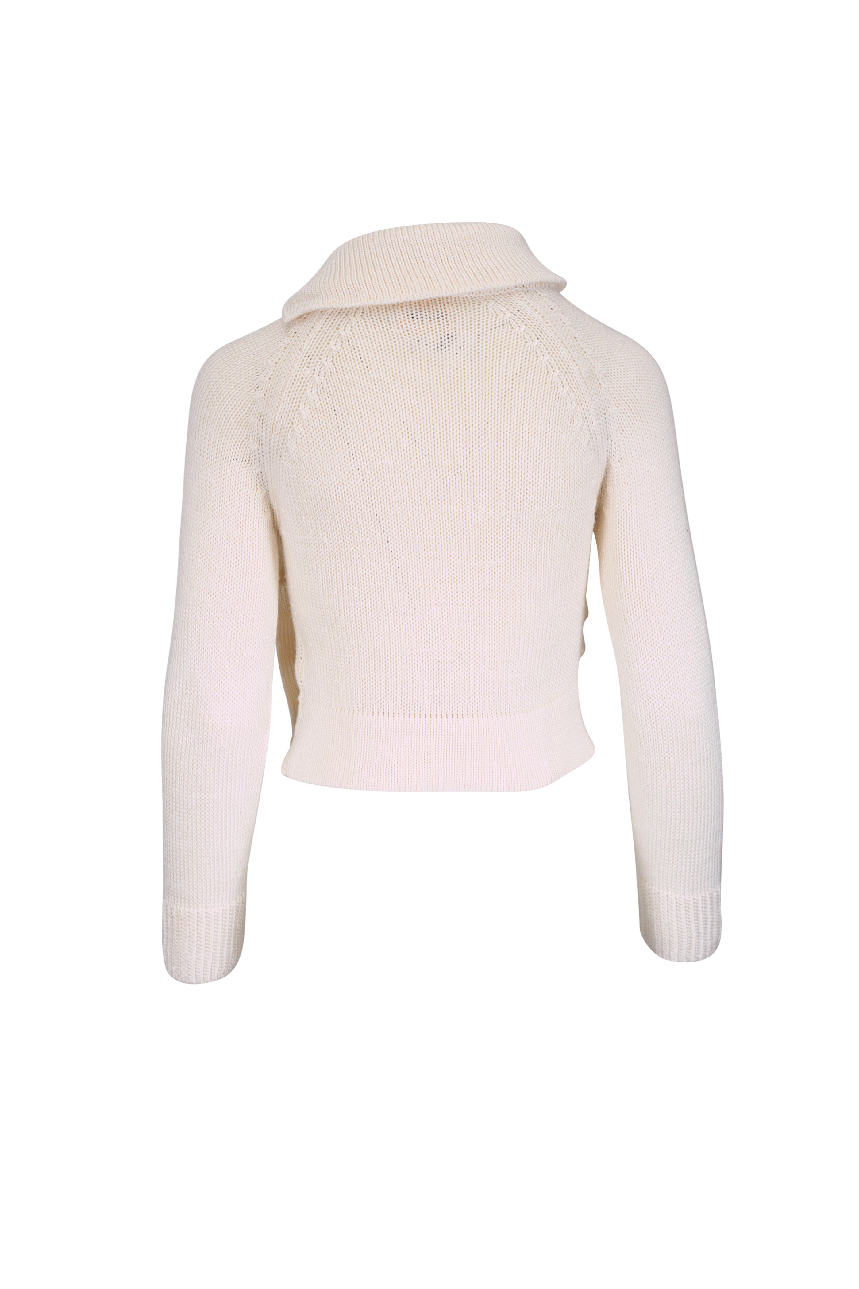 Khaite - Lorrai Glaze Hand Knit Cardigan