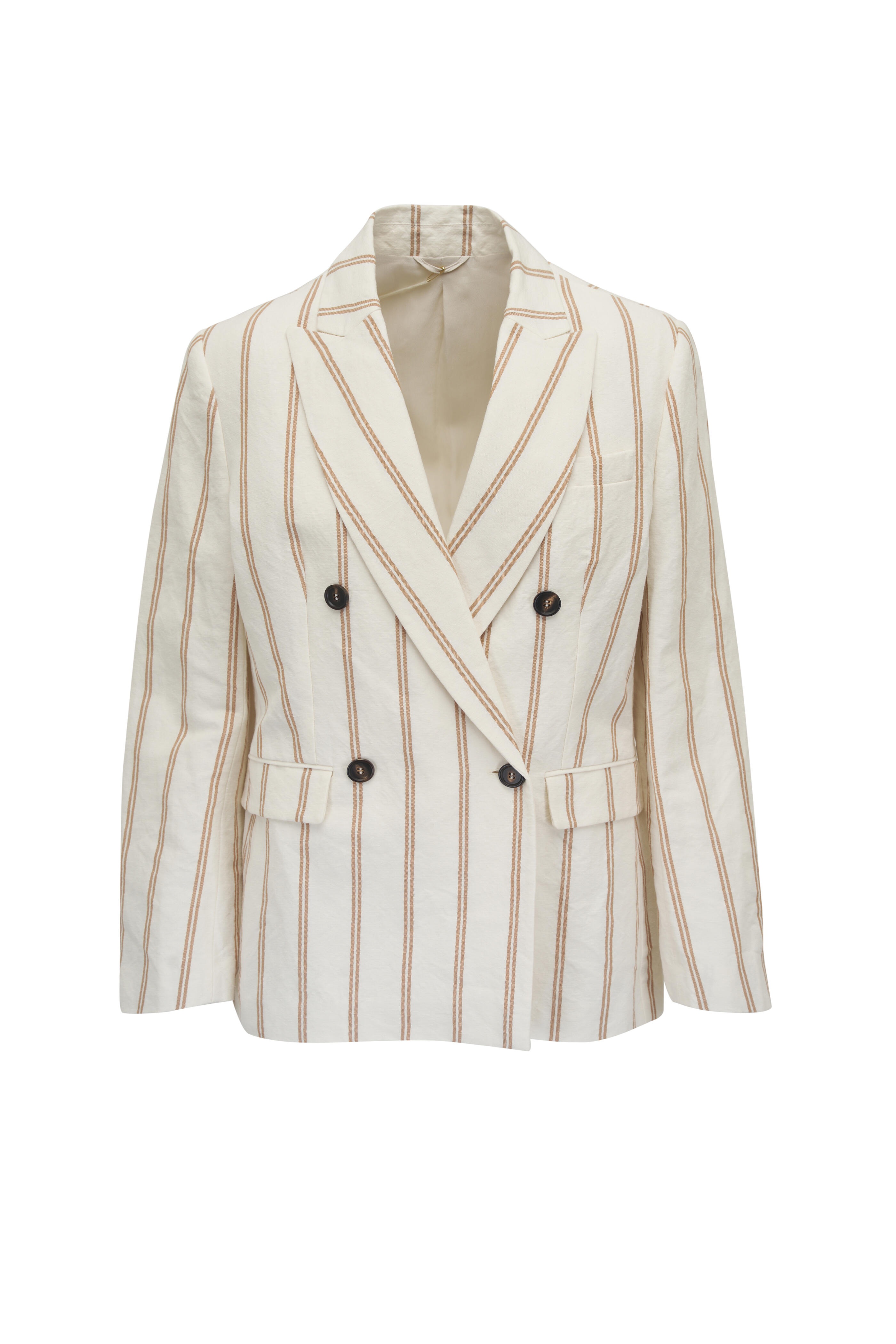Brunello Cucinelli - Panama Regimental Stripe Jacket