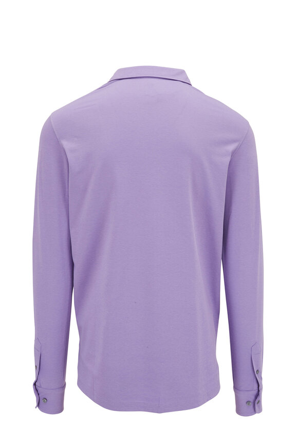 Greyson - Omaha Wildflower Long Sleeve Polo