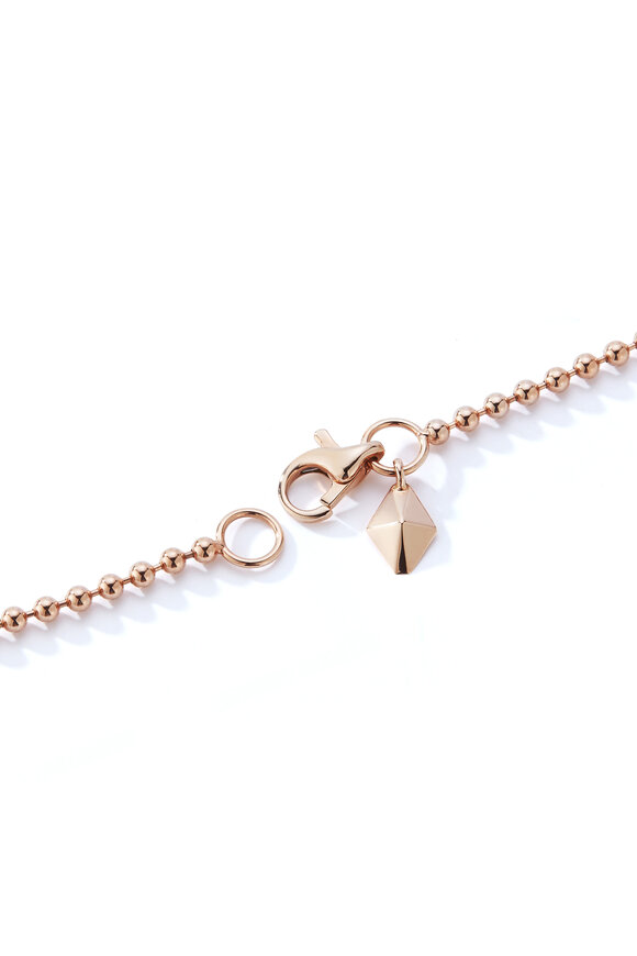 Walters Faith - Rose Gold Ball Chain Necklace