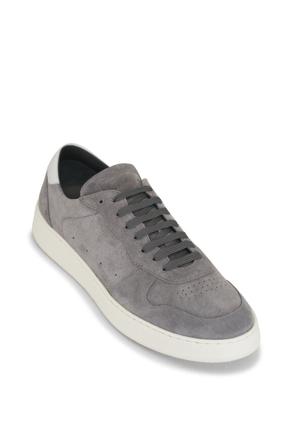 To Boot New York Middleton Piombo Suede Lace Up Sneaker