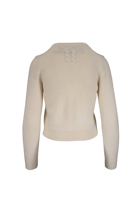 The Elder Statesman - Black & Multi Cashmere Shell Print