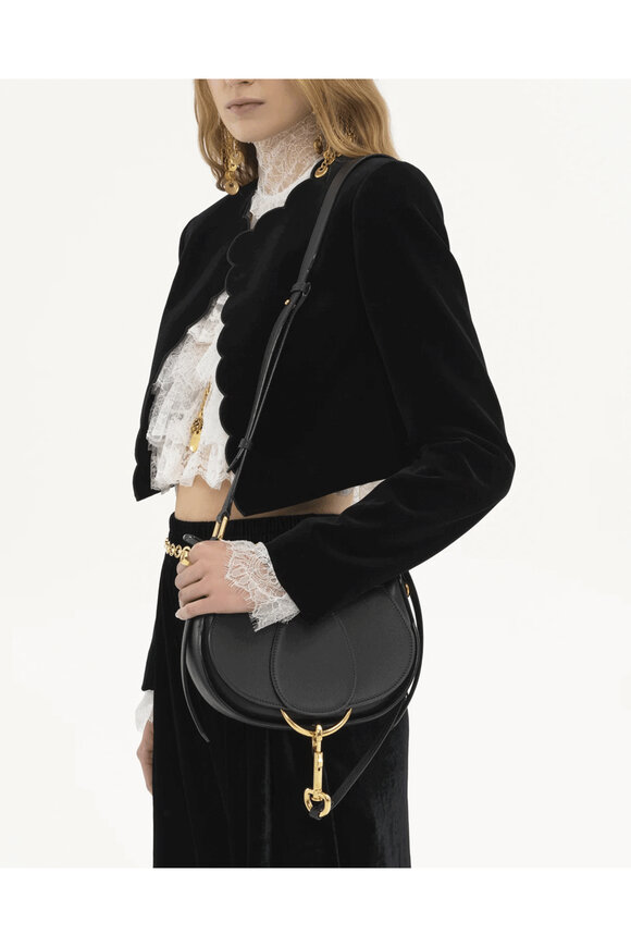 Chloé Small Ride Crossbody Bag in Black - view 3