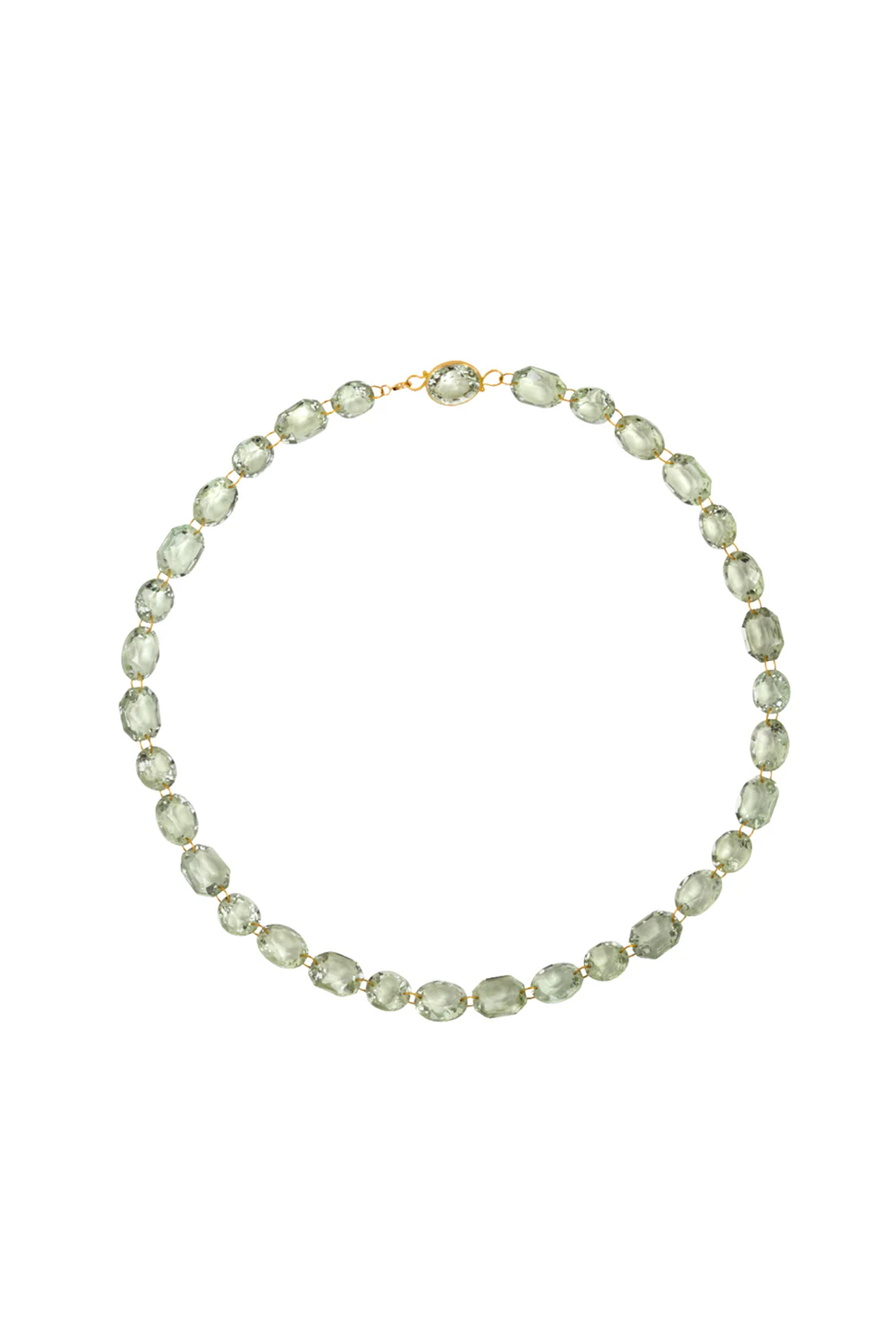 Marie-Hélène De Taillac - Green Quartz Gem Necklace