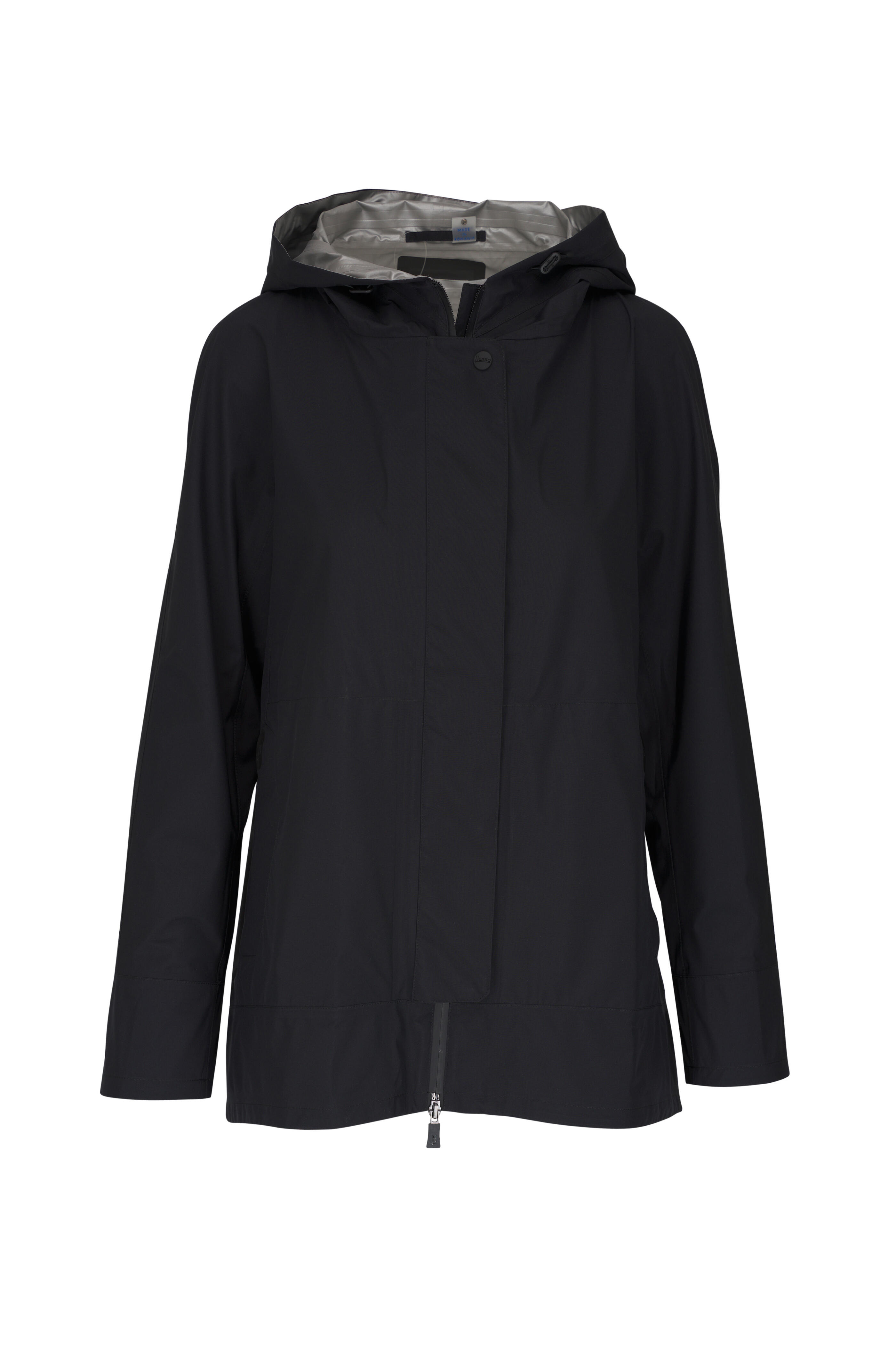 Herno - Laminar Black Rain Coat
