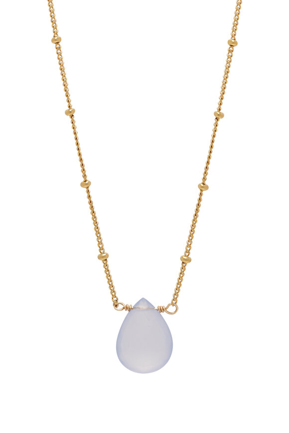 Cristina V. - Cloudy Large Briolette Necklace