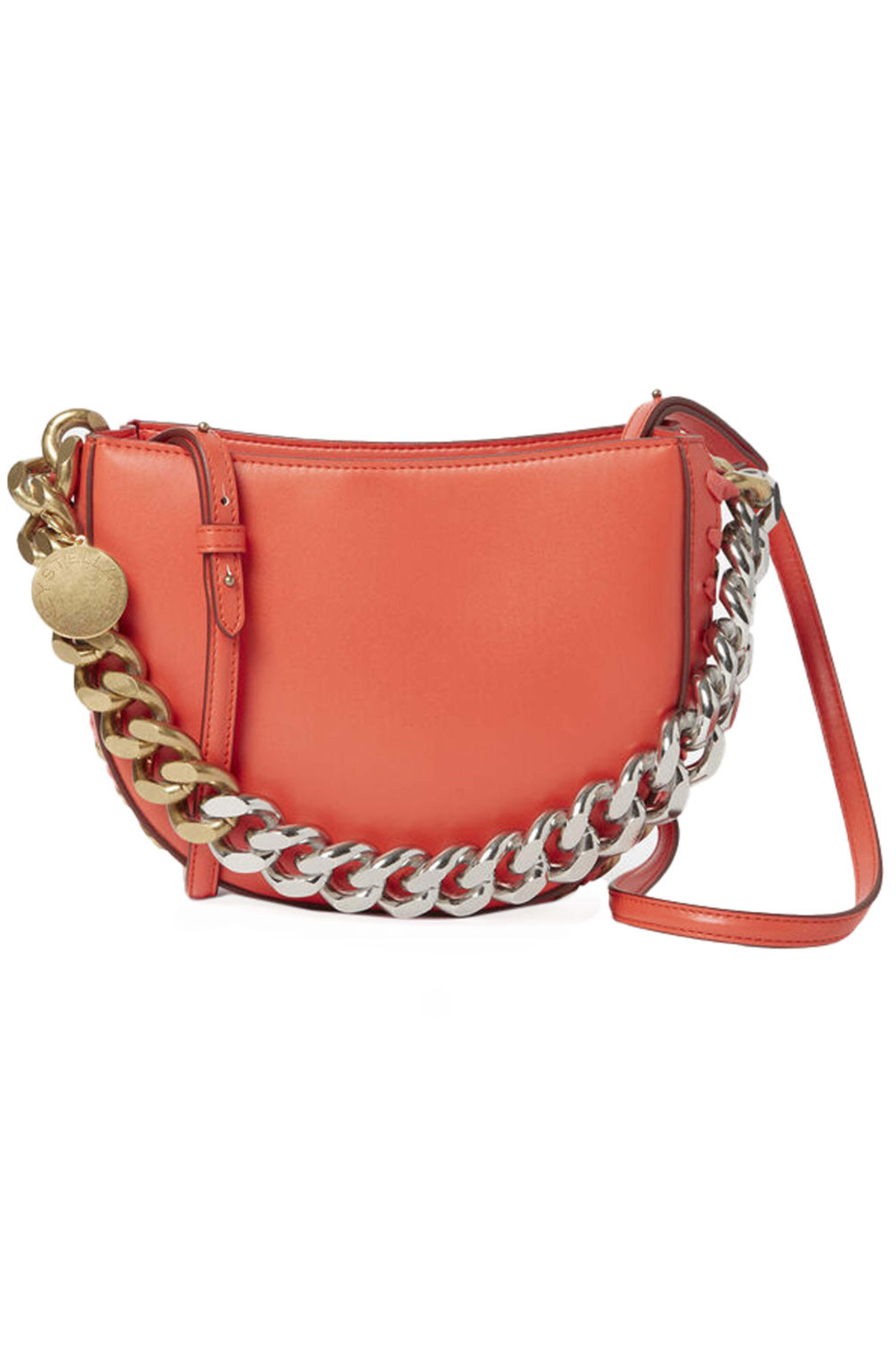 Stella McCartney - Small Frayme Crossbody Bag in Brick