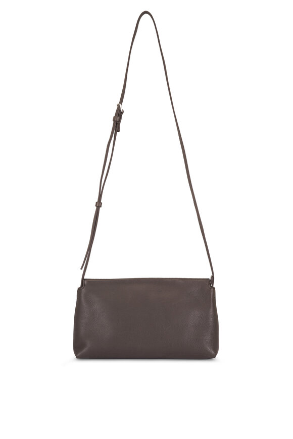 The Row Rene Taupe Ans Leather Crossbody - view 1