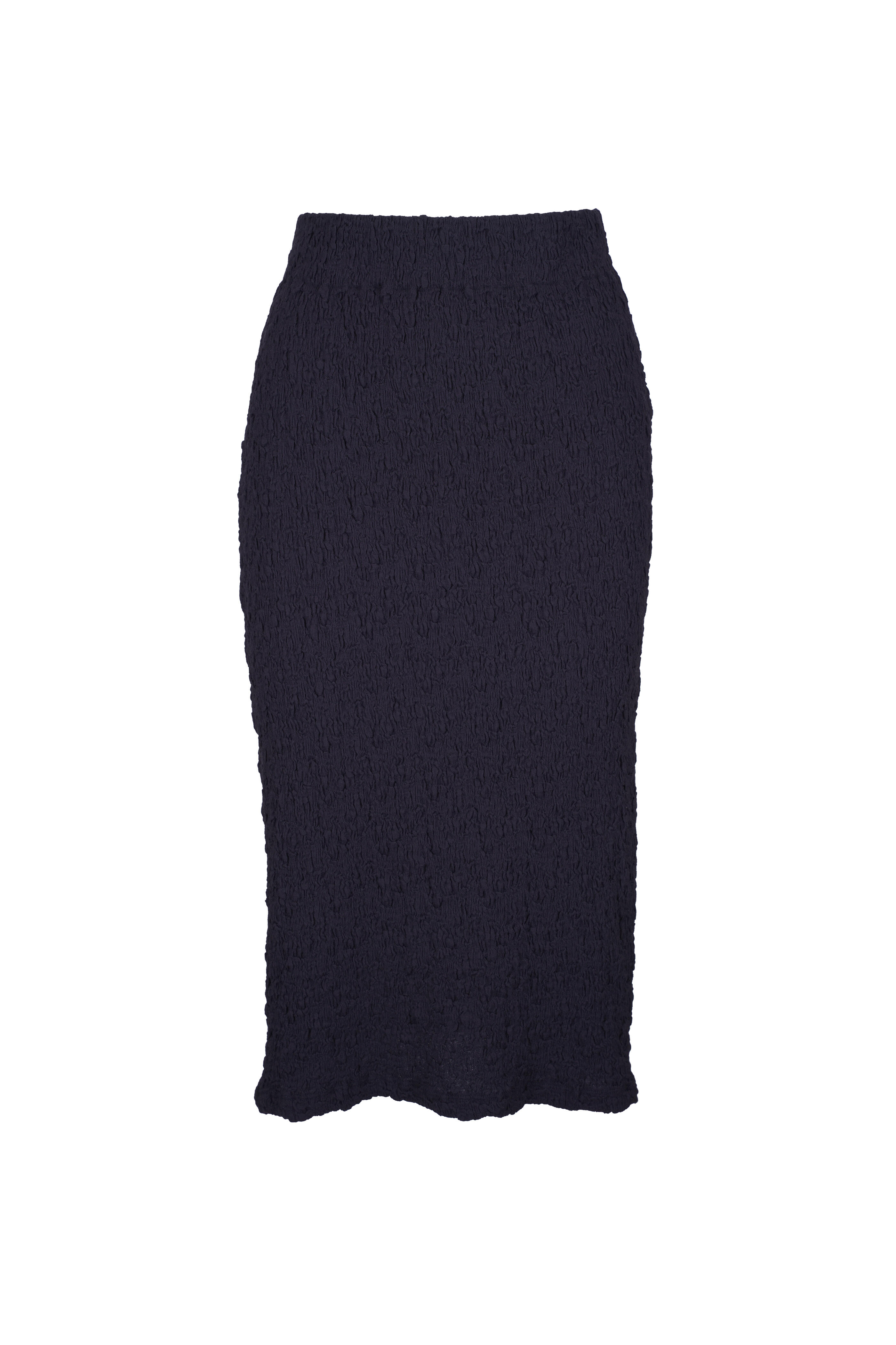Vince - Coastal Blue Smocked Skirt