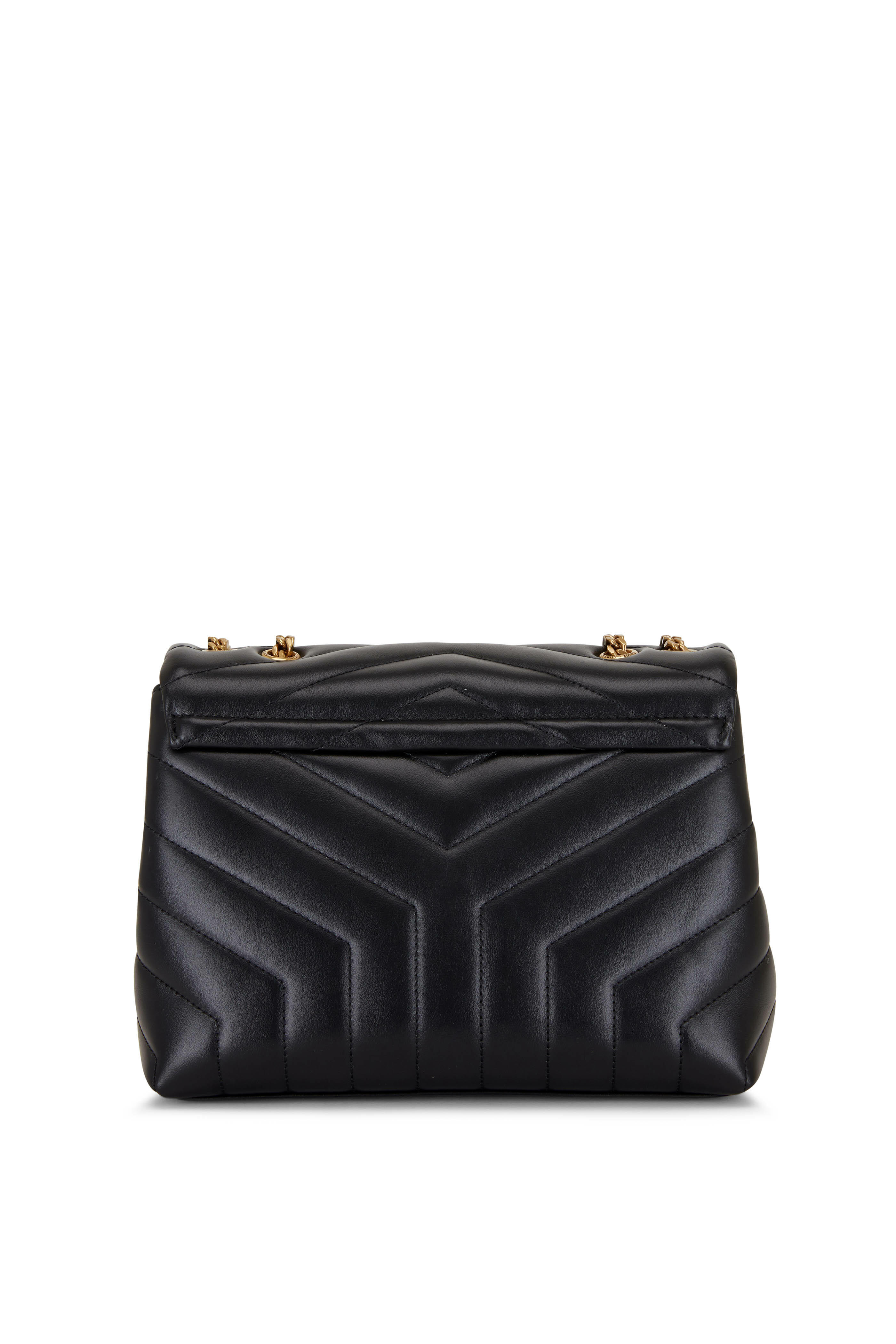 Saint Laurent - Joan Black Quilted Leather Bowling Bag