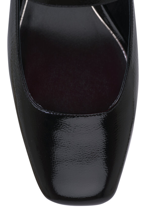 Valentino Garavani - VLogo Locker Black Leather Slingback Pump, 60mm