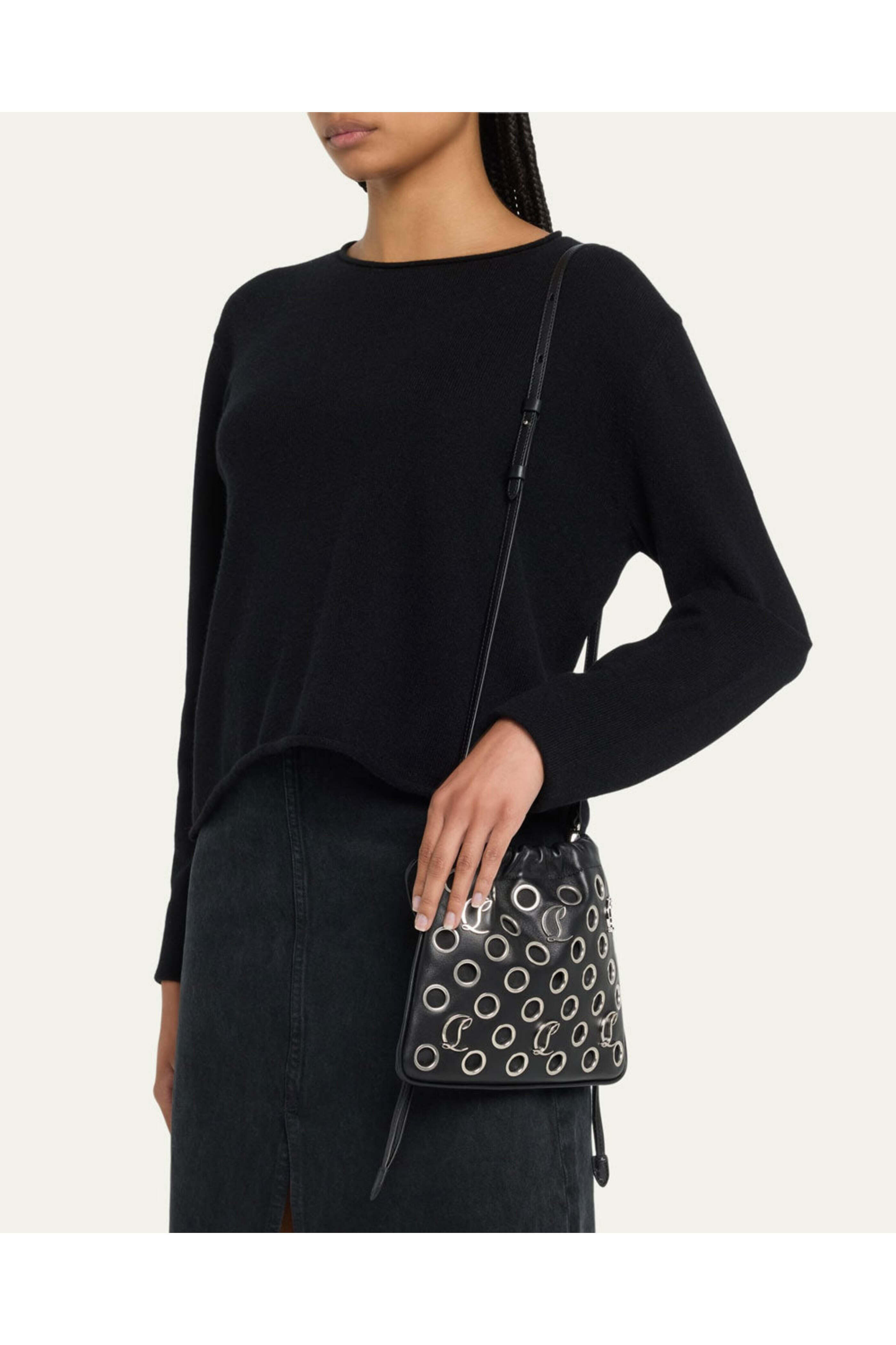 Christian Louboutin - Mouchara Mini Crossbody in Black