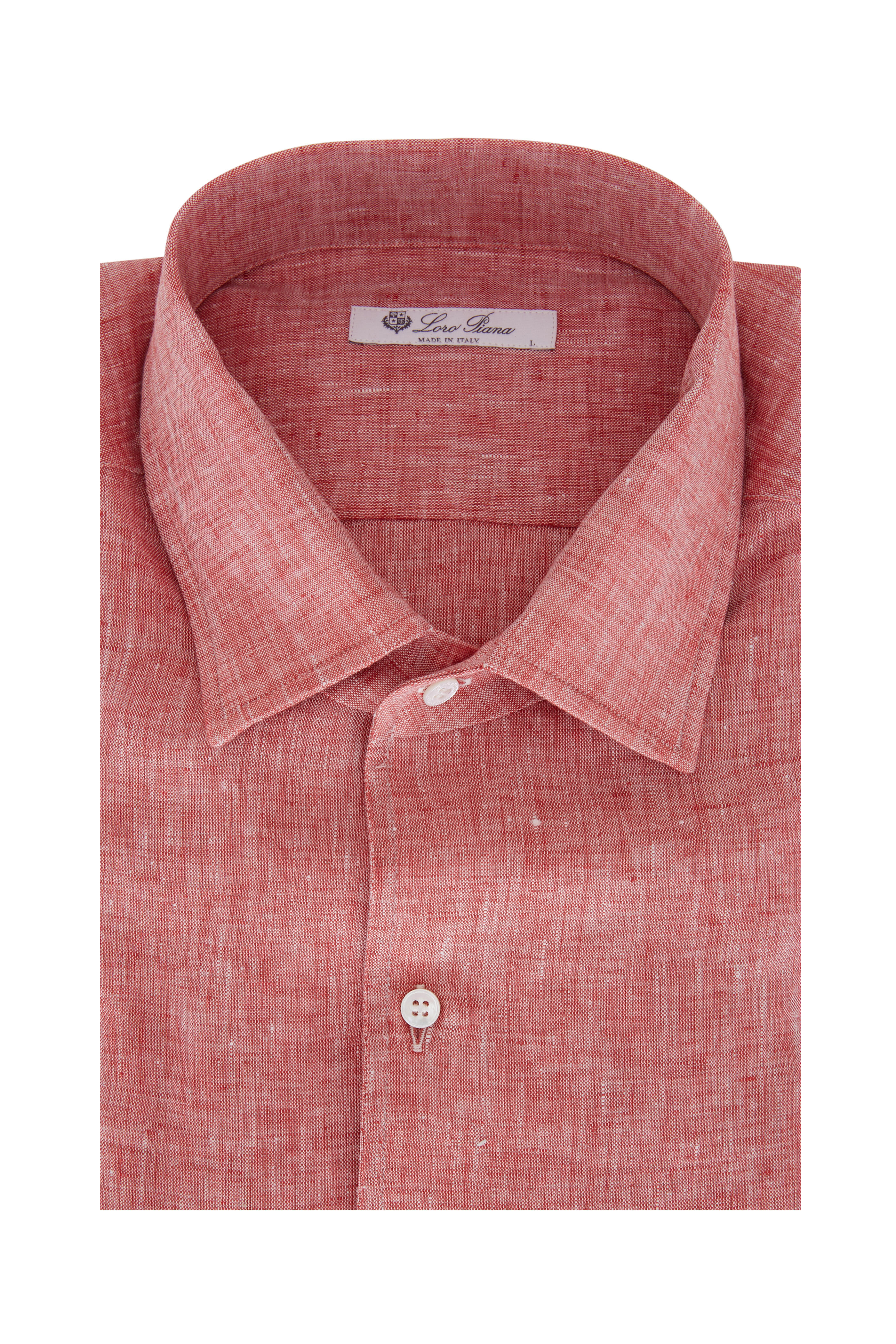 ロロピアーナ Loro Piana リネン100% 半袖ポロシャツ オレンジ系 楽天市場】【LoroPiana】ロロピアーナ『コットン×リネン 半袖