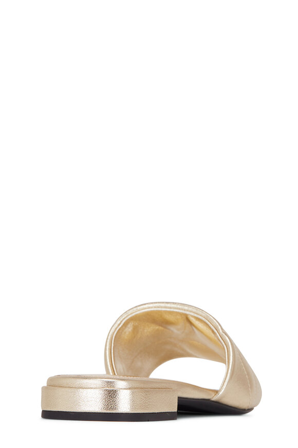 Prada Pirite Quilted Leather Flat Slide - view 3