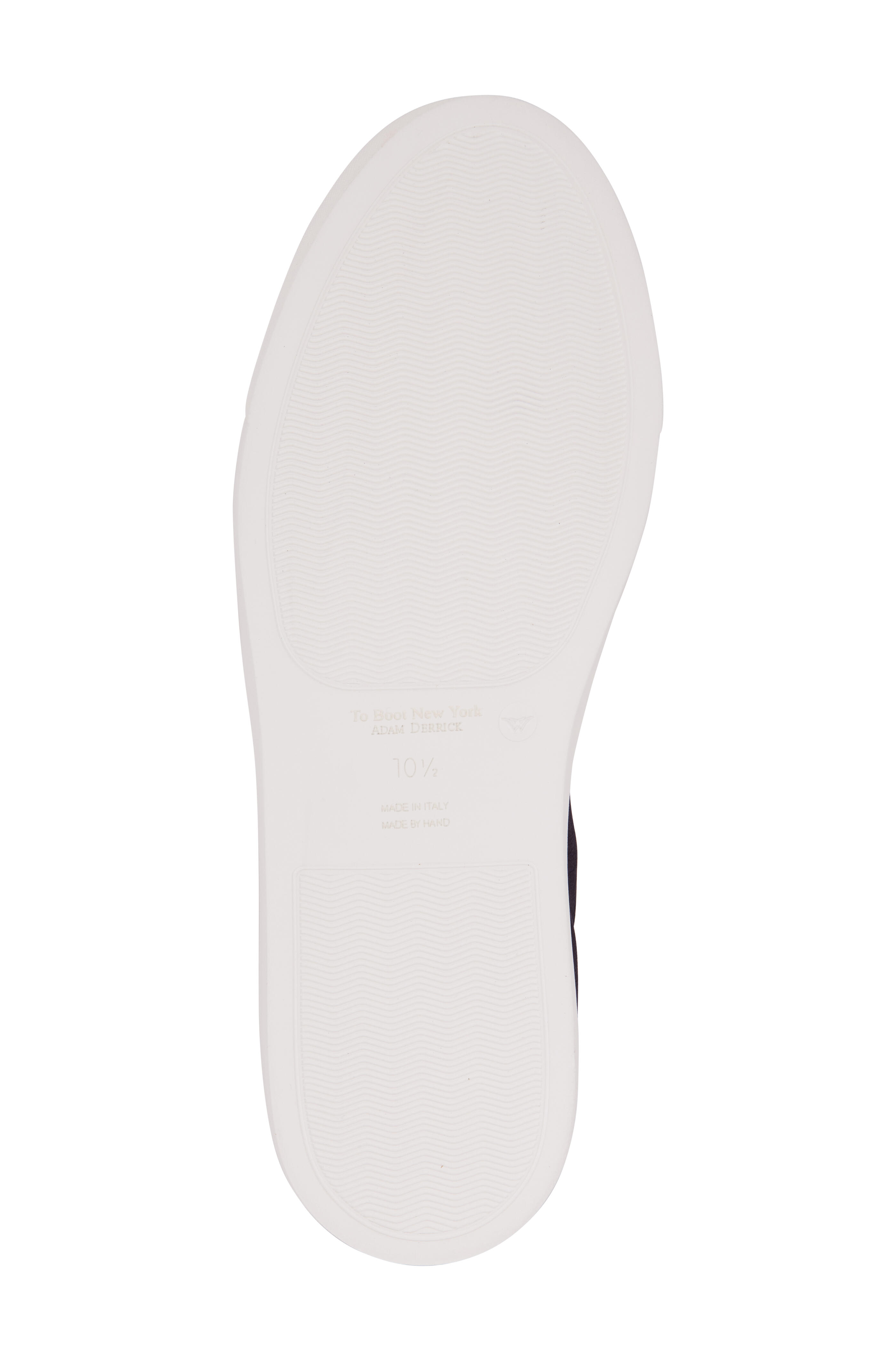 To Boot New York - Cordoba Blue Suede & Denim Slip-On Sneaker